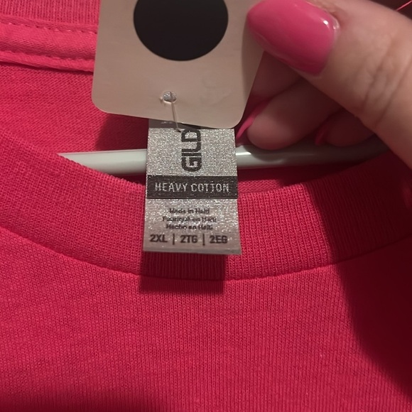 NWT 2X Vacay Vacation T shirt Gildan Pink 🏝️ Cotton Cute and Fun! - Picture 7 of 7